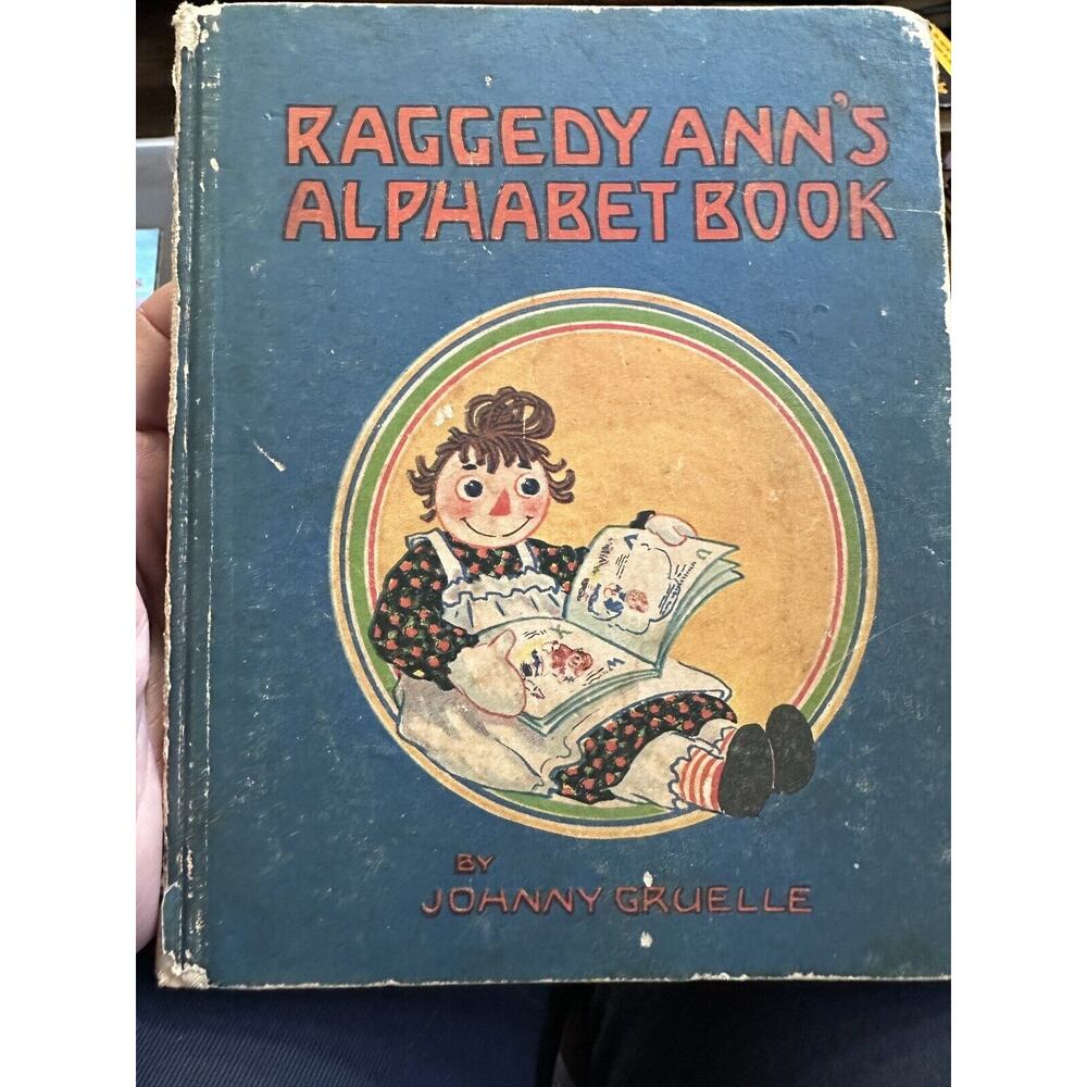 Raggedy Ann's Alphabet Book (1925) Vintage‎ Hardcover First edition